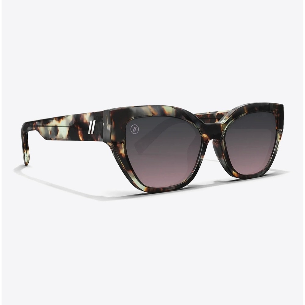 NWOT Blenders Jade‎ Cat Eye Sunglasses S/M Latte Tort Polarized Tortoise Shell